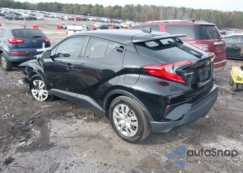2020 Toyota C-Hr Le from USA, damaged, VIN NMTKHMBX7LR106934